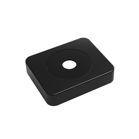 Faluplast Limbar Väggbricka Enkel Svart 12-22 mm